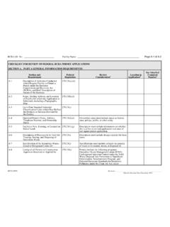 Checklist for Review of Federal RCRA Permit Applications ...
