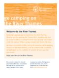 go camping on the River Thames - Windsor and District ...