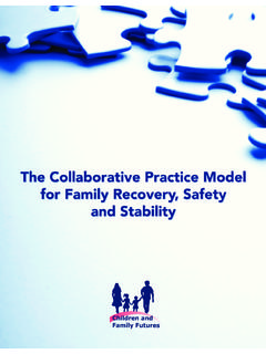 Collaborative Practice Model for Family Recovery, …