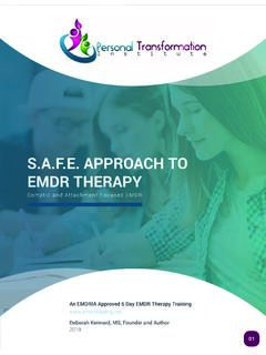 S.A.F.E. APPROACH TO EMDR THERAPY