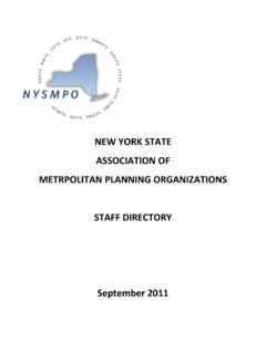 NEW YORK STATE ASSOCIATION OF METRPOLITAN …