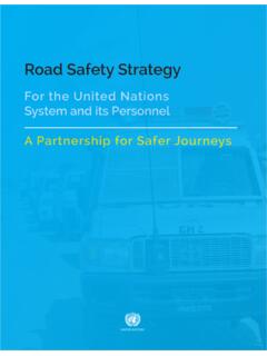 Road Safety Strategy - VISION ZERO