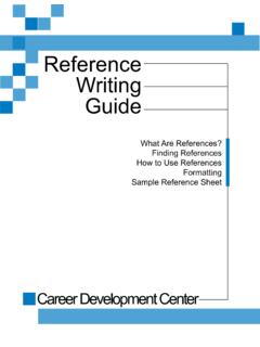 Reference Writing Guide - mtsu.edu