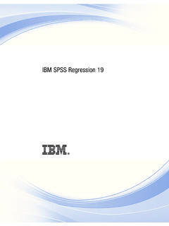 IBM SPSS Regression 19 - California State University ...
