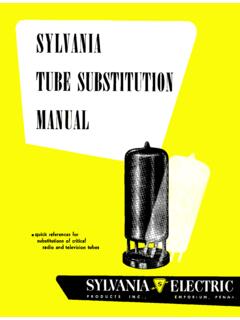 Tube Substitution Manual - PoC-Net