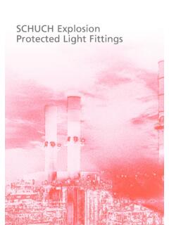 SCHUCH Explosion Protected Light Fittings - elpim.com