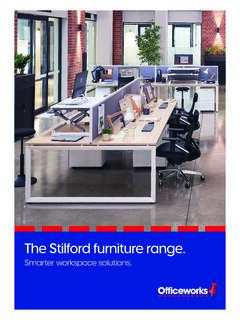 The Stilford furniture range.