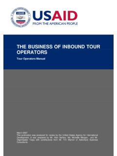 Tour Operators Manual - United States Agency for ...
