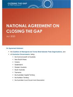 National Agreement on Closing the Gap