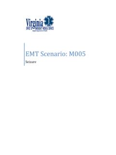EMT Scenario: M005