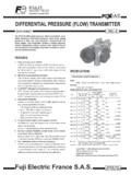 DIFFERENTIAL PRESSURE (FLOW) TRANSMITTER