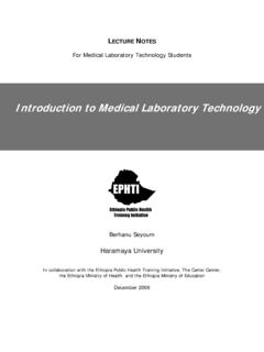 For Medical Laboratory Technology Students