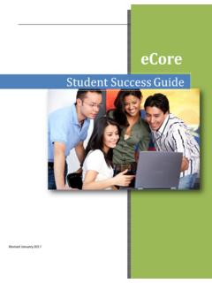 Student Success Guide - eCore