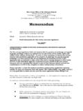 Memorandum - New Jersey Division of Consumer …
