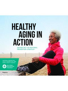 Healthy Aging in Action - Centers for Disease Control and …