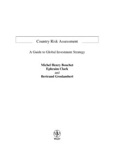 Country Risk Assessment - 160592857366.free.fr