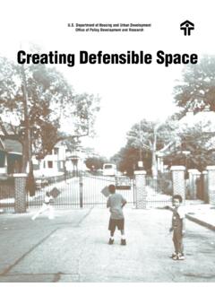 Creating Defensible Space - HUD USER