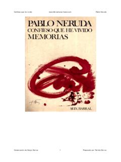 Confieso que he vivido www.librosmaravillosos.com Pablo …