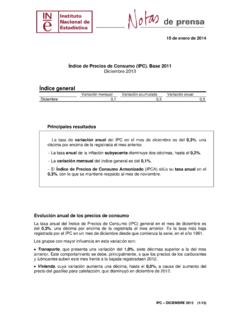 ndice de Precios de Consumo (IPC) - ine.es