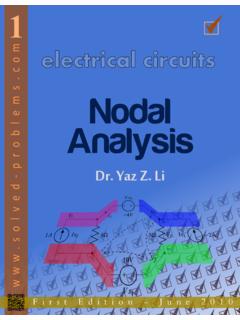 Nodal Analysis - Solved Problems