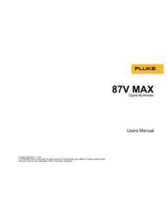 87V MAX Users Manual English