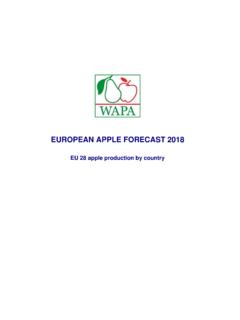 EU 28 apple production by country - wapa-association.org