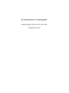 An Introduction to Cryptography - uni-kl.de