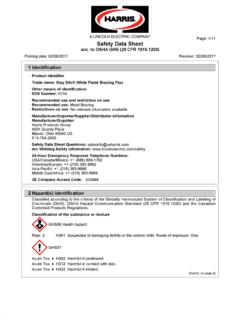 Page:1/11 SafetyDataSheet - Harris Products Group