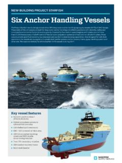 N -N CT STS i nchor Handling essels - MaerskSupplyService