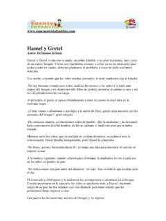 Hansel y Gretel - cuentosinfantilesadormir.com