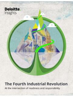 The Fourth Industrial Revolution - Deloitte