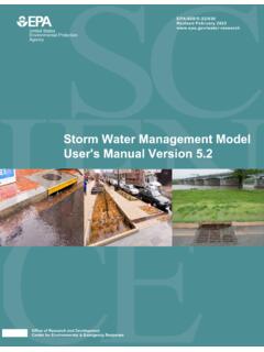 Storm Water Management Model User's Manual Version 5