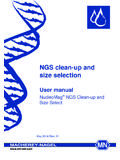 NGS clean-up and size selection - Macherey-Nagel AG