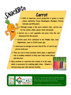 Carrot - west-fargo.k12.nd.us
