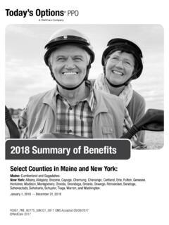 2018 Summary of Benefits - Universal American …