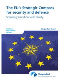 The EU’s Strategic Compass for security and defence