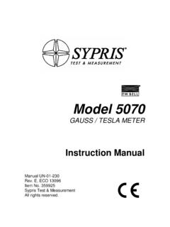UN1230 5070 user manual - isurplus.com.au