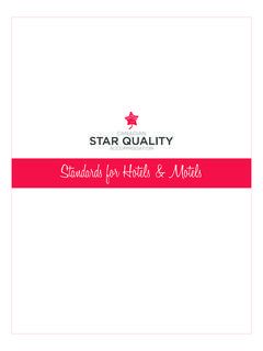 Standards for Hotels &amp; Motels - AHLA