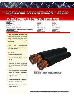 CALIBRE DE CABLE RECOMENDADO - Lincoln Electric