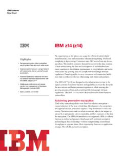 IBM z14 (z14) - vion.com