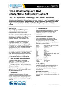 Reco-Cool Coolguard OAT Concentrate