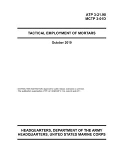 ATP 3-21.90 MCTP 3-01D TACTICAL EMPLOYMENT OF …