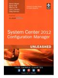 System Center 2012 Configuration Manager …