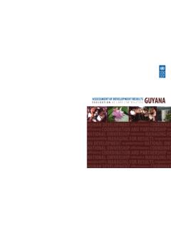 Assessment of Development Results: Guyana - OECD