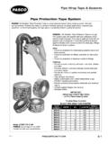 Pipe Protection Tape System - PASCO Specialty &amp; Mfg., Inc.
