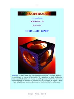 CORPS - AME - ESPRIT - lesconfins.com