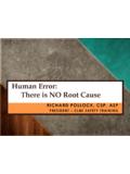 Human Error: There is NO Root Cause - ASSE …