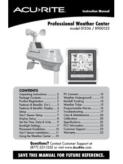 Professional Weather Center - AcuRite