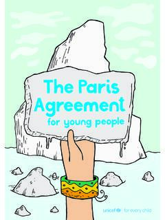 The Paris Agreement - UNICEF