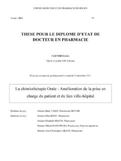 THESE POUR LE DIPLOME D’ETAT DE DOCTEUR EN …